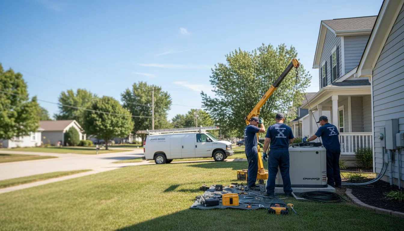 Generator Installation in Schoenchen, KS near me